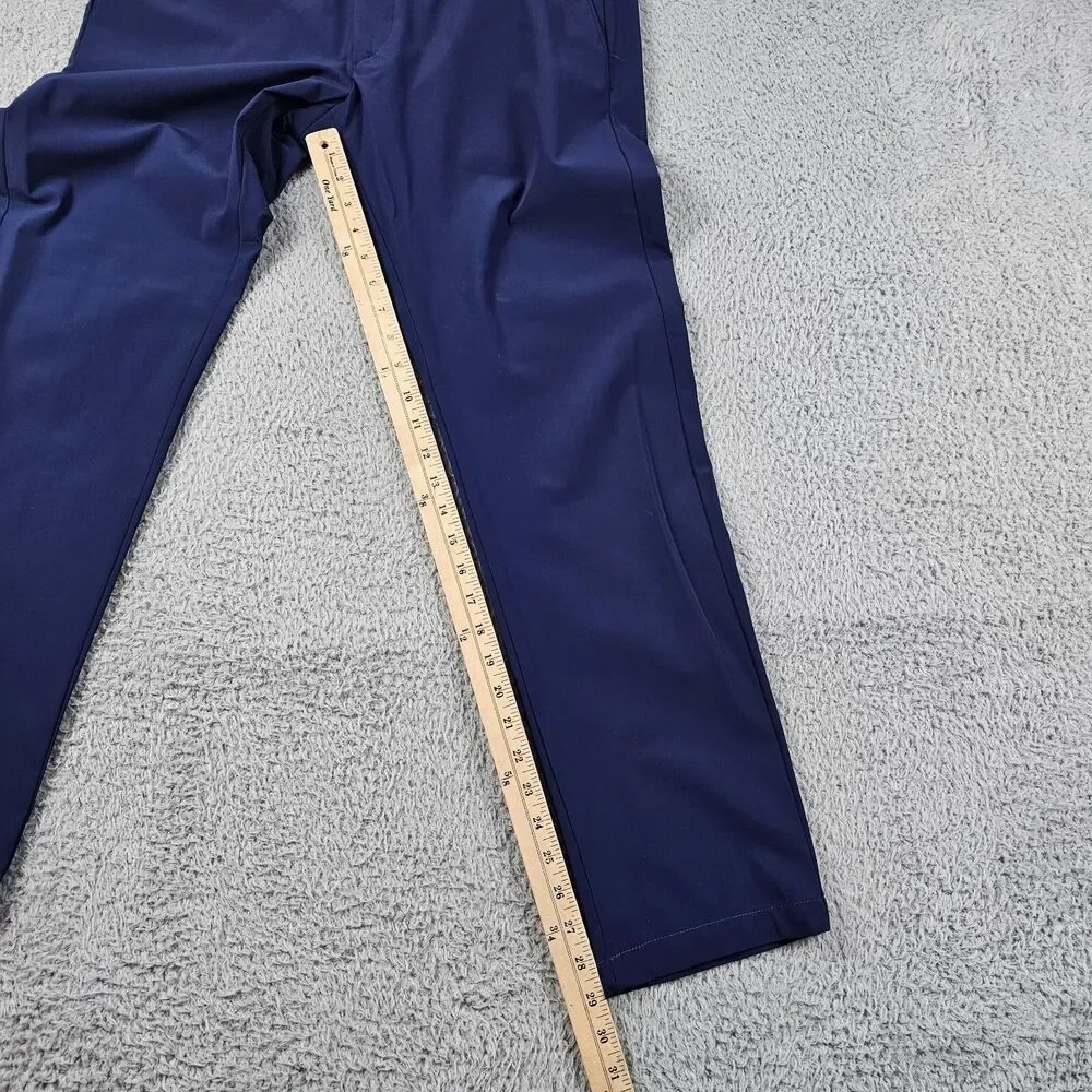Zanella Active Pants Mens 33x29* Blue Golf Casual Stretch Performance Flex